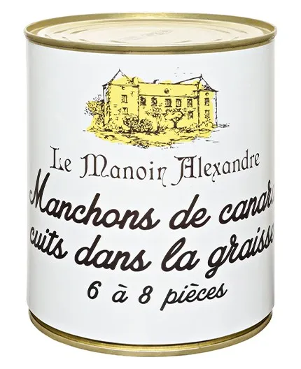 Manchons de Canard Cuits dans la Graisse - Le Manoir Alexandre