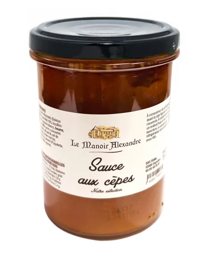 Sauce aux Cèpes - Le Manoir Alexandre