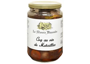 Coq au Vin de Marcillac - Le Manoir Alexandre