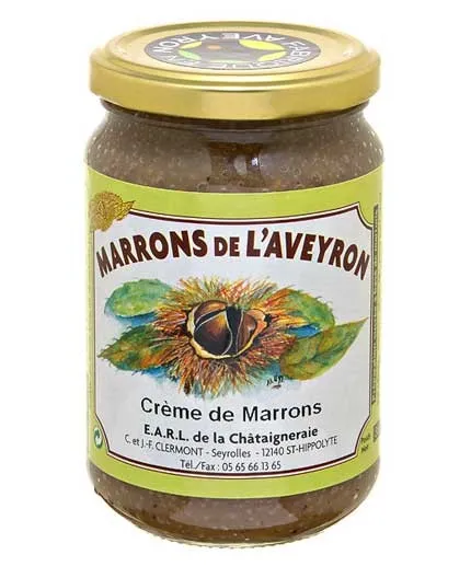 Crème de Marrons de l'Aveyron - Le Manoir Alexandre