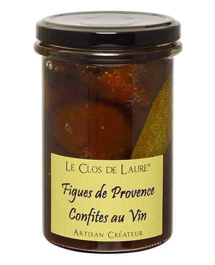 Figues de Provence confites au vin - Bocal 350 g