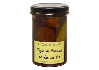 Figues de Provence confites au vin - Bocal 350 g