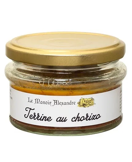 terrine-au-chorizo-le manoir alexandre