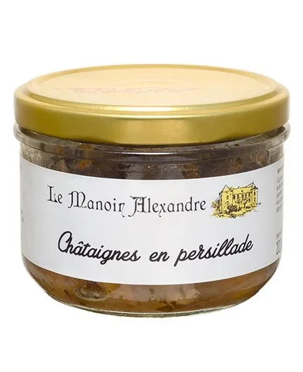 Châtaignes en persillade - Bocal 200 g