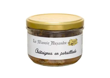Châtaignes en persillade - Bocal 200 g