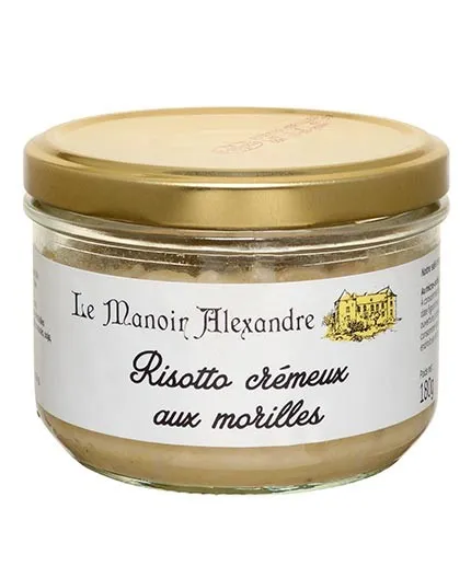 Risotto crémeux aux morilles saveurs champignons - Bocal 180g