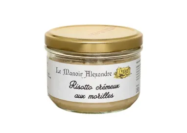 Risotto crémeux aux morilles saveurs champignons - Bocal 180g