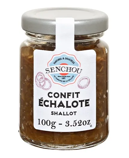 Confit d'échalote - Bocal 100 g