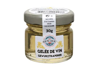 Gelée de vin Gewurztraminer - Bocal 30 g