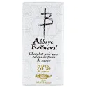 Tablette chocolat noir 78% éclats de fève de cacao "provenance Aveyron"- 100g