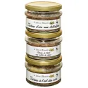 "Le Terroir" Lot de 3 Terrines 100 g