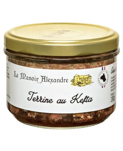 Terrine au Kefta - Bocal 180 g - le manoir alexandre