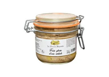 Foie Gras d'Oie Entier en Bocal - Le Manoir Alexandre