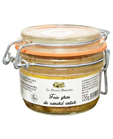 Foie Gras de Canard Entier en Bocal - Le Manoir Alexandre