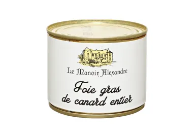 Foie Gras de Canard Entier en Boite - Le Manoir Alexandre