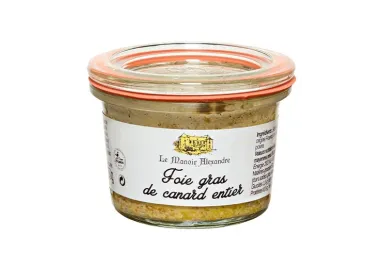 Foie Gras de Canard Entier en Bocal - Le Manoir Alexandre