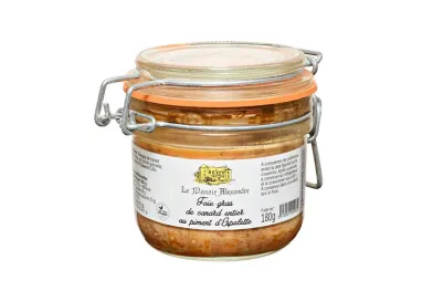 Foie Gras de Canard Entier Piment Espelette - Le Manoir Alexandre