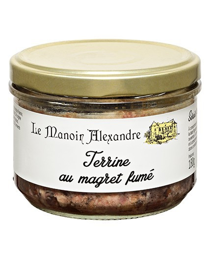 Terrine au magret fumé - Bocal 180g