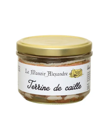 Terrine de Caille - Le Manoir Alexandre