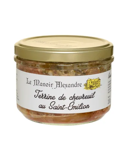 Terrine de Chevreuil au Saint Émilion - Le Manoir Alexandre