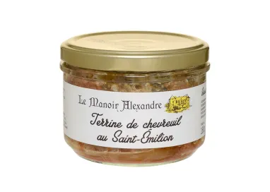 Terrine de Chevreuil au Saint Émilion - Le Manoir Alexandre