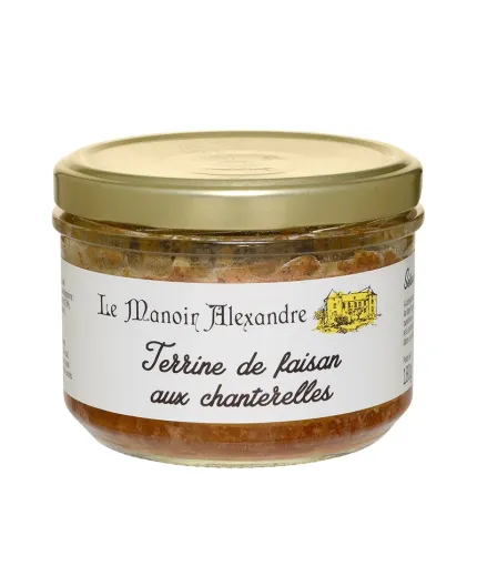 Terrine de Faisan aux Chanterelles - Le Manoir Alexandre