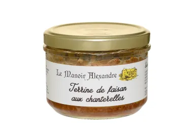 Terrine de Faisan aux Chanterelles - Le Manoir Alexandre