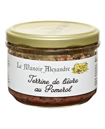 Terrine de Lièvre au Pomerol - Bocal 180g