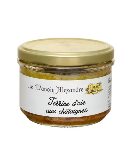Terrine d'Oie aux Châtaignes - Bocal 180g