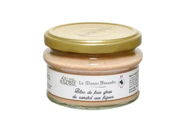 Bloc de Foie Gras de Canard en Bocal - Le Manoir Alexandre