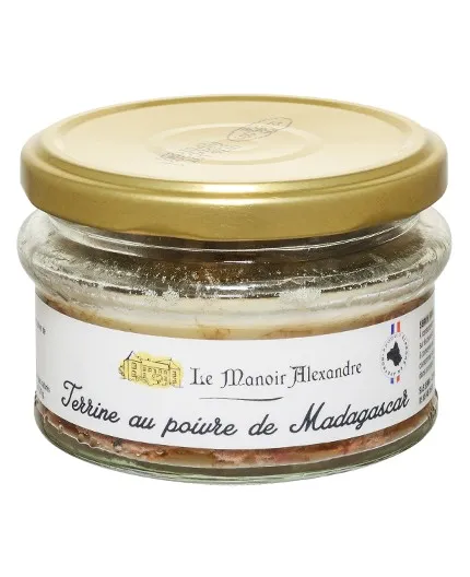 Terrine au poivre de Madagascar - Le Manoir Alexandre