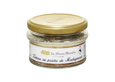 Terrine au poivre de Madagascar - Le Manoir Alexandre