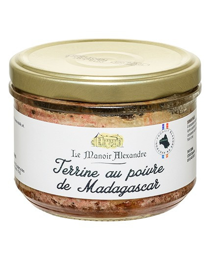 Terrine au poivre de Madagascar - Bocal 180g