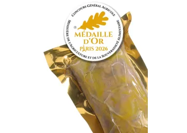 Lobe Foie Gras de Canard Entier Mi-Cuit - Le Manoir Alexandre