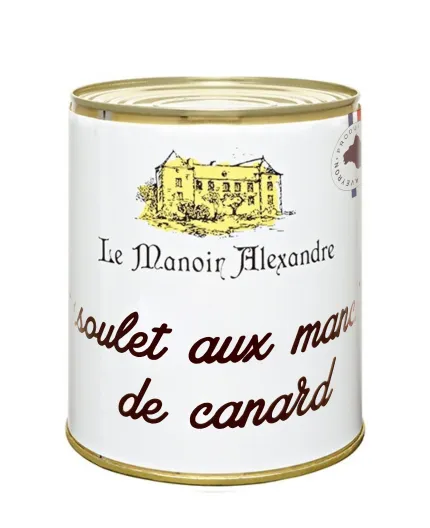Cassoulet au Confit de Canard - Le Manoir Alexandre