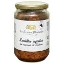 lentilles-mijotees-a-la-saucisse-de-toulouse - Le Manoir Alexandre