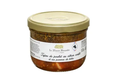 tajine-de-poulet-au-citron-confit-et-ses-pommes-de-terre-bocal-350-g - Le Manoir Alexandre