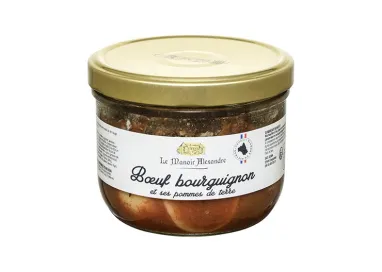 boeuf-bourguignon-et-ses-pommes-de-terre - Le Manoir Alexandre