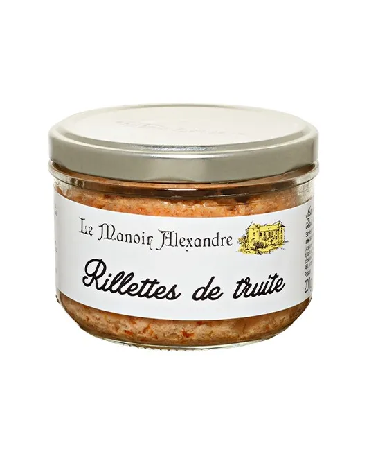 Rillettes de Truite - Le Manoir Alexandre