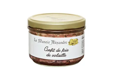 Confit de Foie de Volaille - Le Manoir Alexandre
