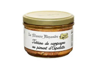 Terrine de Campagne au Piment d'Espelette - Le Manoir Alexandre