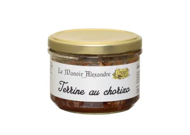 terrine-au-chorizo-le manoir alexandre