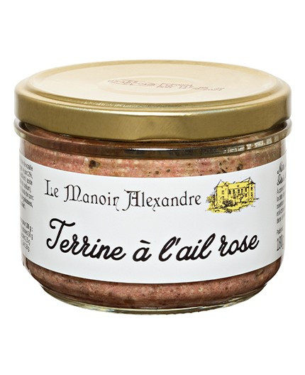 Terrine à l'Ail Rose - Bocal 180 g