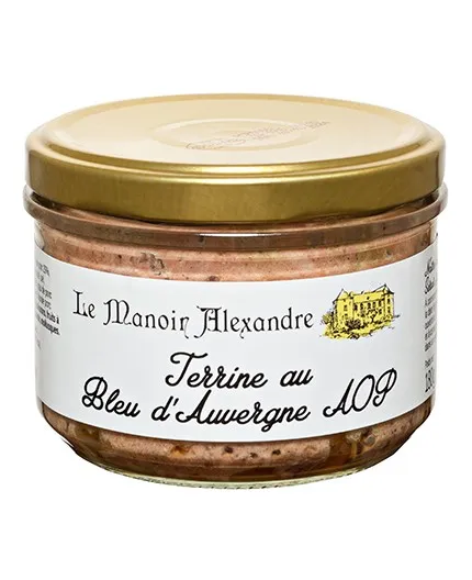 Terrine au Bleu d'Auvergne AOP - Le Manoir Alexandre
