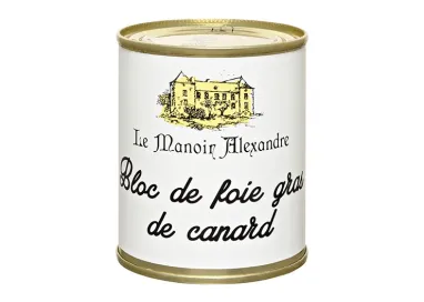 Bloc de Foie Gras de Canard en Boîte - Le Manoir Alexandre