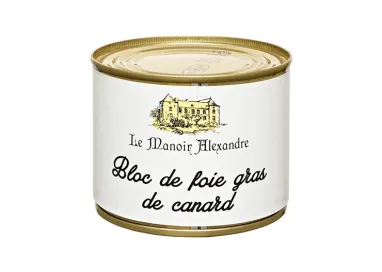 Bloc de Foie Gras de Canard en Boîte - Le Manoir Alexandre