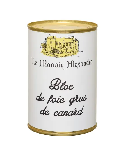 Bloc de Foie Gras de Canard en Boîte - Le Manoir Alexandre