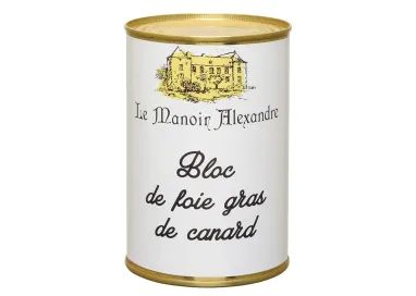 Bloc de Foie Gras de Canard en Boîte - Le Manoir Alexandre