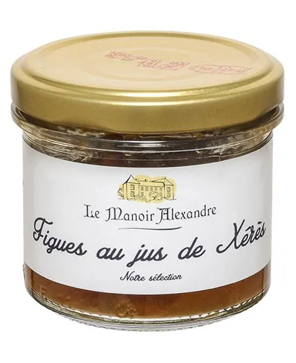 Figues au jus de xérès - Bocal 90 g