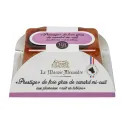 "Prestige" de Foie Gras de Canard Mi-Cuit aux pruneaux "Cuit en Terrine"-Opercule 450g - Le Manoir Alexandre